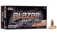 (image for) BLAZER BRASS 9MM 124GR FMJ 50/1000