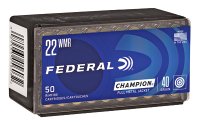 FED CHAMP 22WMR 40GR FMJ 50/3000