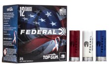 (image for) FED TOP GUN 12GA 2.75\" #8 RWB 25/250