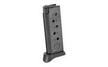 (image for) MAG RUGER LCP 380ACP 6RD BL W/EXT