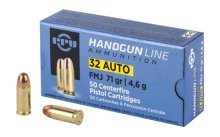 PPU 32ACP FMJ 71GR 50/1000