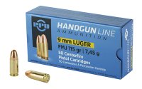 PPU 9MM FMJ 115GR 50/1000