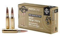 (image for) PPU .308 WIN MATCH 168GR HPBT 20/200