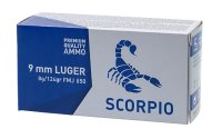 (image for) SCORPIO AMMO 9MM 124GR FMJ 50/1000