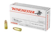 (image for) WIN USA 9MM 115GR FMJ 50/500