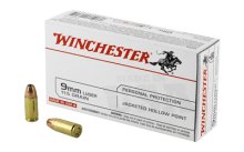 WIN USA 9MM 115GR JHP 50/500