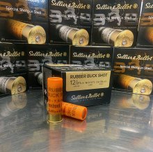 Sellier & Bellot 12 ga RUBBER BUCK SB12RSA 15 Pellet 25 rnd/box