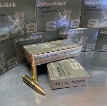 (image for) Sellier & Bellot 300 BLK 147 gr. #SB300BLKB FMJ 20 rnd/box