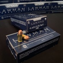 (image for) Speer LAWMAN CLEAN FIRE 45 ACP 230 gr. TMJ #53885 50 rnd/box