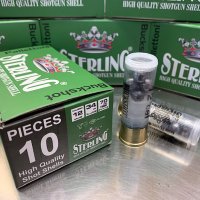 Sterling 12 ga 00 BUCK 9 PELLET 2 3/4" 10 rnd/box