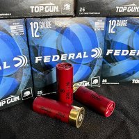 FEDERAL TOP GUN #8 12 ga 1 oz. TG1218 250 rnd/case
