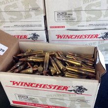 Winchester USA White Box 223 55 gr. FMJBT 800 rnd/VAL PACK