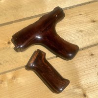 ROMANIAN AKM AK74 DONG HAND GUARD/GRIP - GLOSS WALNUT