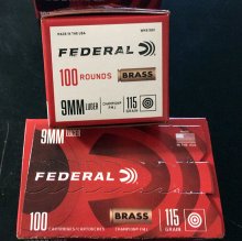 (image for) Federal Champion 9mm 115 gr. FMJ WM51991 500 rnd. VALUE PACKS