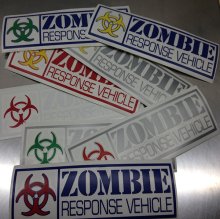 ASW Ammo Army ZOMBIE RESPONSE Decal