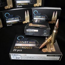 ZSR BRASS 7.62x51 308 147 gr. FMJ M80 500 rnd/case