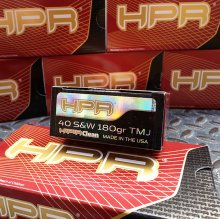 HPR Hyper Clean 40 S&W 180 gr. TMJ 50 rnd/box