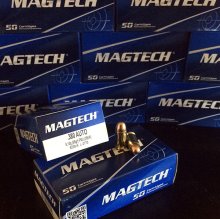 Magtech 380 AUTO 95 gr. FMJ #380A 50 rnd/box