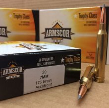 Armscor USA 7mm 175 gr. Accubond BT 20 rnd/box