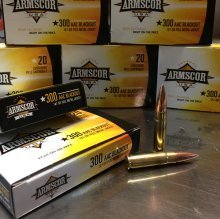 Armscor USA 300 Blackout 147 gr. FMJ 20 rnd/box