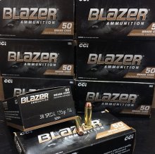 CCI Blazer 38 spl 125 gr. FMJ #5204 50 rnd box