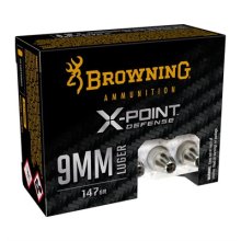 X-POINT DEFENSE 9MM LUGER AMMO