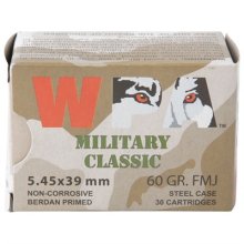 Wolf Military Classic 5.45x39 60gr FMJ 30/bx