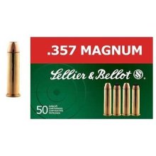 Sellier & Bellot 357 Magnum 158 Gr SP 50/bx