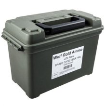 Wolf Ammo Can 223 Rem 55gr FMJ Brass Cased 1000/Can