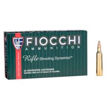 Fiocchi Shooting Dynamics 22-250 Rem 55gr PSP 20/bx