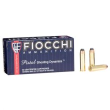 Fiocchi Shooting Dynamics 357 Mag 125gr SJSP 50/bx