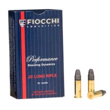 Fiocchi Shooting Dynamics 22LR 38gr HP Subsonic 50/bx