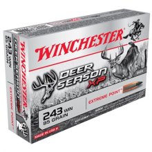 Winchester Deer Season XP 243 Win 95gr Extreme Point 20/bx