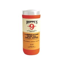 Hoppes 9 Lubricating Oil Wipes Orange 60 Wipes