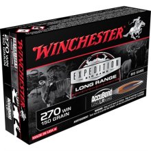 Win 270Win Expedition Big Game Long Range 150gr Accubond LR 20rd