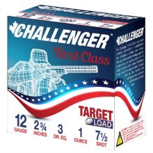 Challenger Target Load 12ga 3dr. 1oz. #7.5