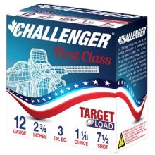 Challenger Target Load 12ga 3dr. 1 1/8oz. #7.5