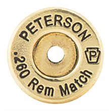 Peterson Brass 260 Remington 500bx