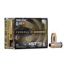 45 Auto +P 230gr Jacketed Hollow Point 20/Box