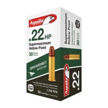 22 Long Rifle 30gr Copper Plated Hollow Point 50/Box