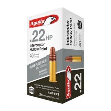 22 Long Rifle 40gr Copper Plated Hollow Point 50/Box