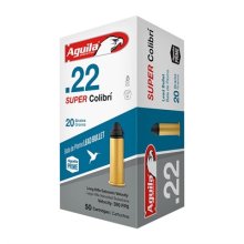 22 Long Rifle 20gr Lead Solid Point 50/Box