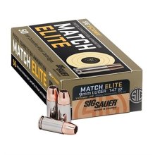 9mm Luger 147gr Jacketed Hollow Point 50/Box