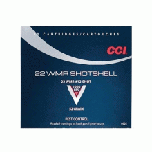 CCI Ammo 22 WMR Shotshell