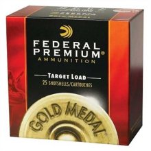 Federal Gold Medal Plastic 28ga 2.75\" 3/4oz #9 25/bx