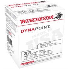 Winchester Ammo 22LR.40gr.Lead Dynapoint