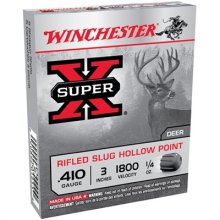 Winchester Super-X 410ga 3\" 1/4 oz. Slug 5/bx