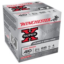 Winchester Super-X High Brass 410 2.5\" 1/2oz #4 25/bx