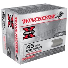 Winchester Super-X 45 Colt 255gr LRN 20/bx