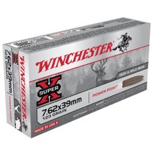 Winchester Ammo 7.62X39 Super-X 123gr SP